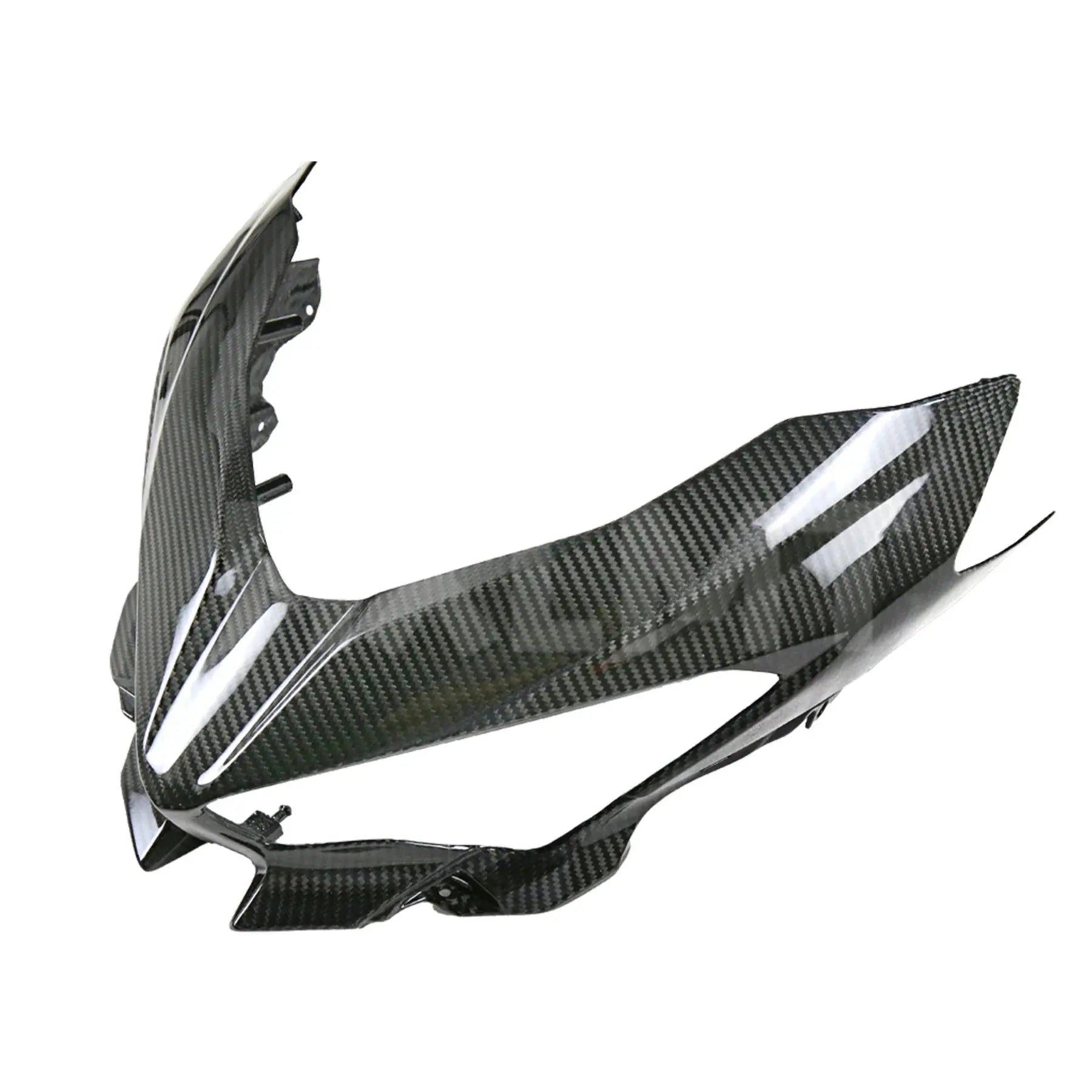 Front Fairing Cap Headlight Deflector Front Upper Nose Cover Applicable For Ninja 250 NINJA 400 2018 2019 2020 2021 2022 2023 HXLMOTOR