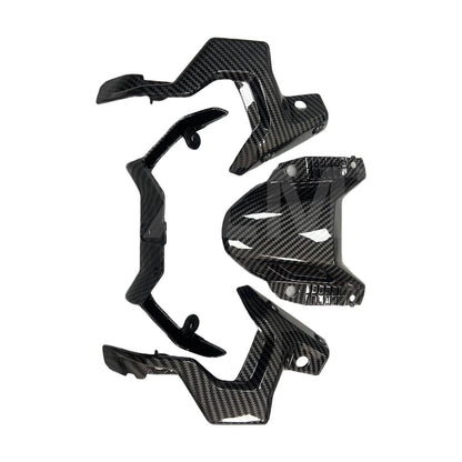 Headlight Fairing Upper Nasal Mask Front Steering Signal Bracket Lower Panel Of Headlight For YAMAHA MT- 07 MT 07 2018 2019 2020 HXLMOTOR