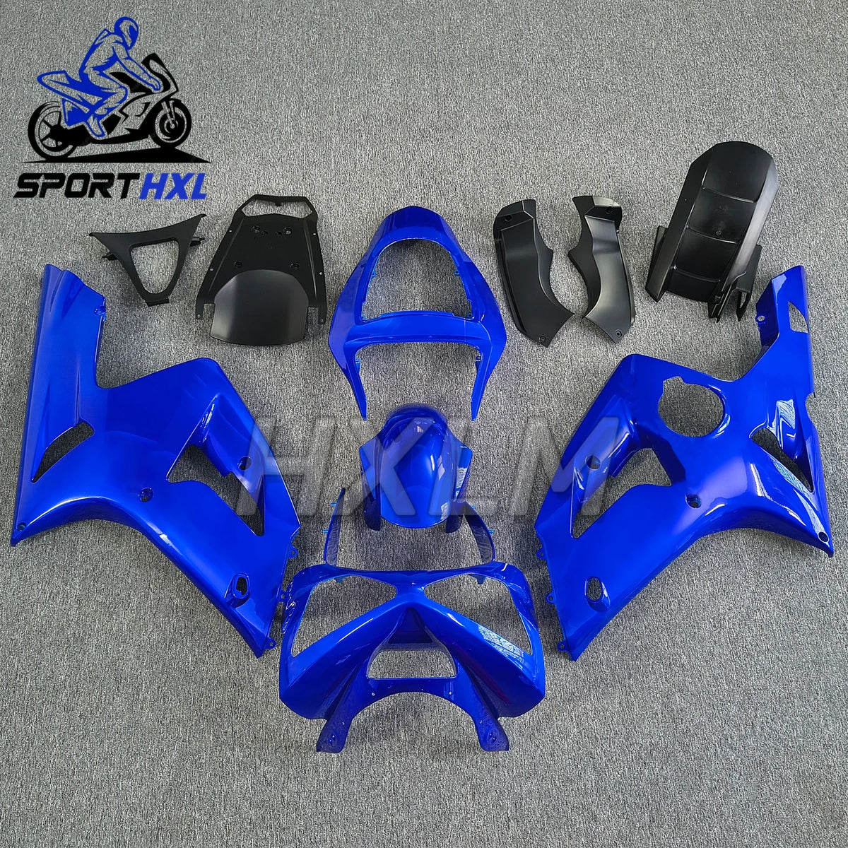 Full Fairing Kit For Kawasaki Ninja ZX-6R 636 2003 2004 ZX6R 03 04 ABS Injection Bodywork Set Motorcycle Fairings Dark Blue