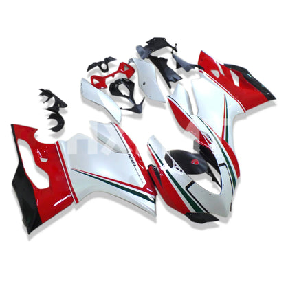 Motorcycle Fairings Kit Fit For Ducati 848 1098 1198 2007 2009 Bodywork Set ABS Accessories Injection Full Body Kits HXLMOTOR