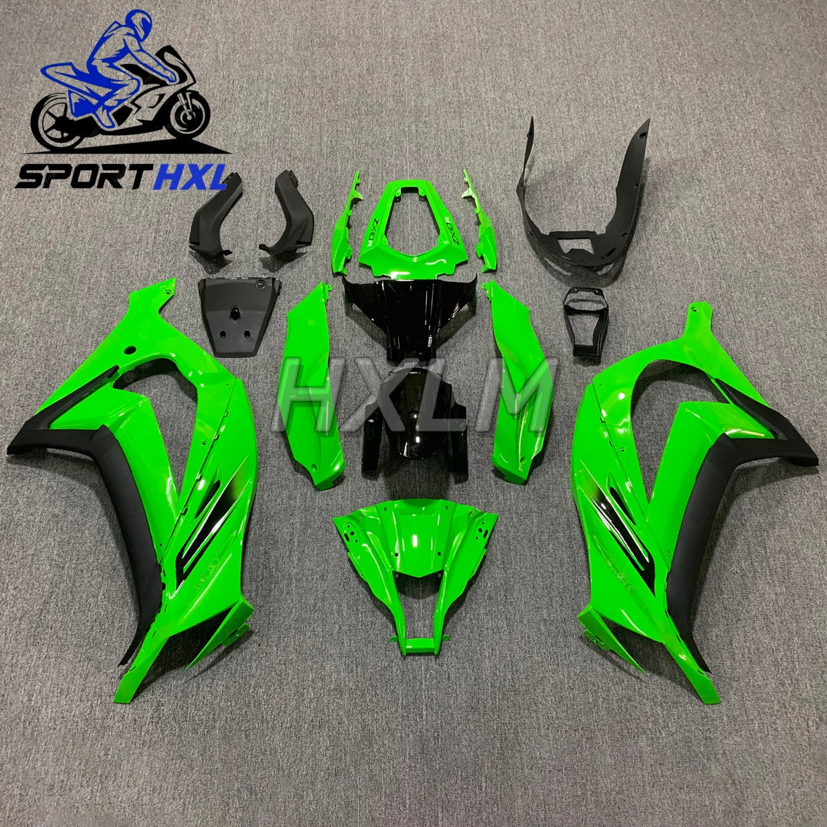 Motorcycle Full Fairing Kit For ZX10R 2011 2012 2013 2014 2015 ZX 10R Bodywork Cowling Injection Molding Bright Green Black