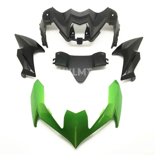 For KAWASAKI Z900 Z 900 2017-2019 Front Fairing Aerodynamic Winglets Front Beak Nose Cone Extension Cover Extender Accessories HXLMOTOR