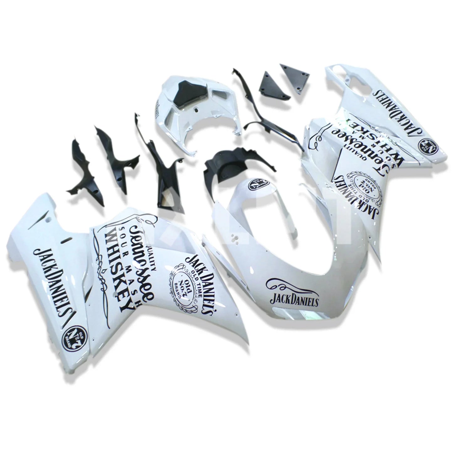 Motorcycle Fairing Kit ABS Plastic Injection Body Cowl Full Bodykits Accessories For DUCATI 848 1098 1098S 1198 2007 2008 2009 HXLMOTOR