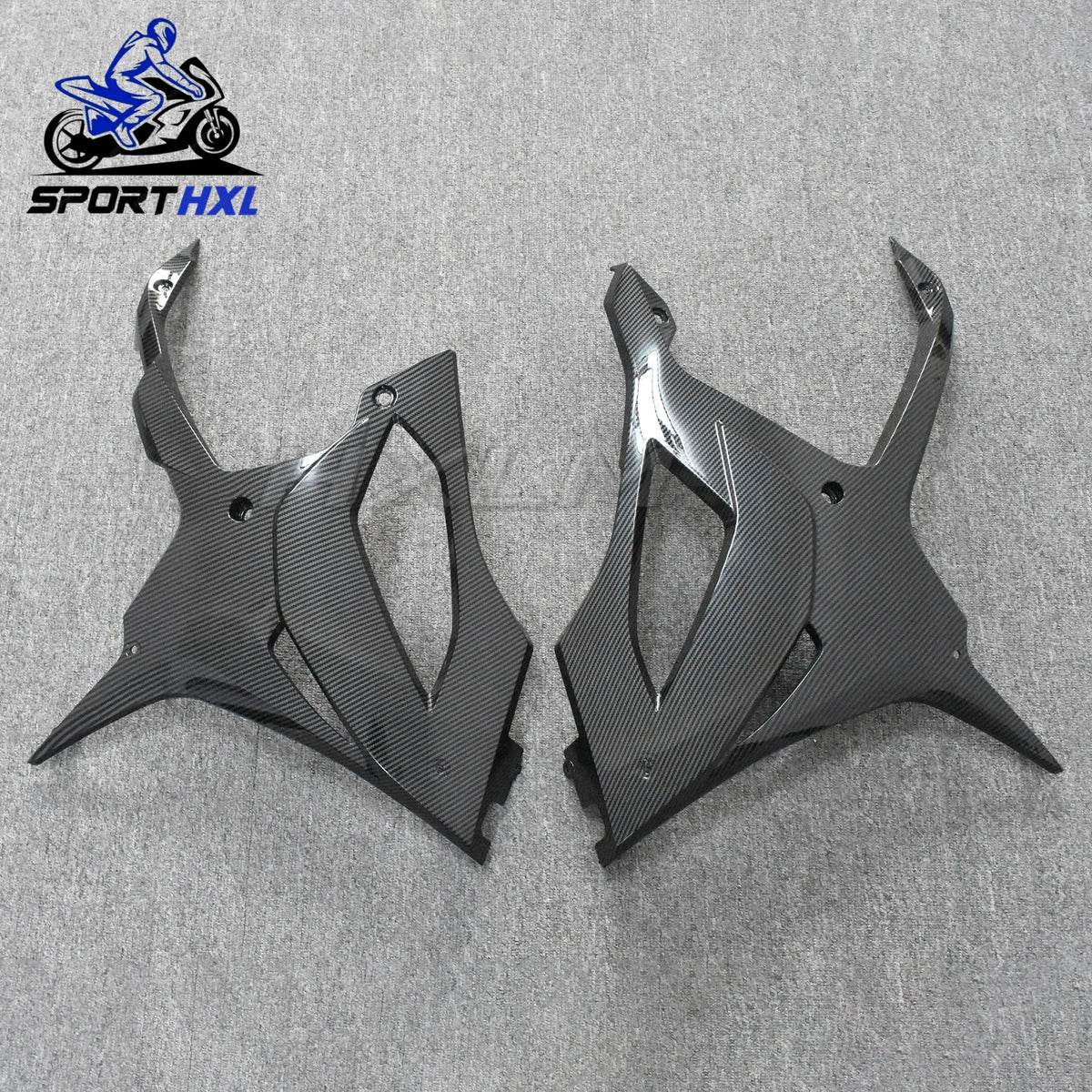 Motorcycle Carbon Painted look Belly Pan Lower Fairing Kits Engine Exhaust Cover For BMW S1000RR M1000RR 2021 2022 S1000 RR 2019
