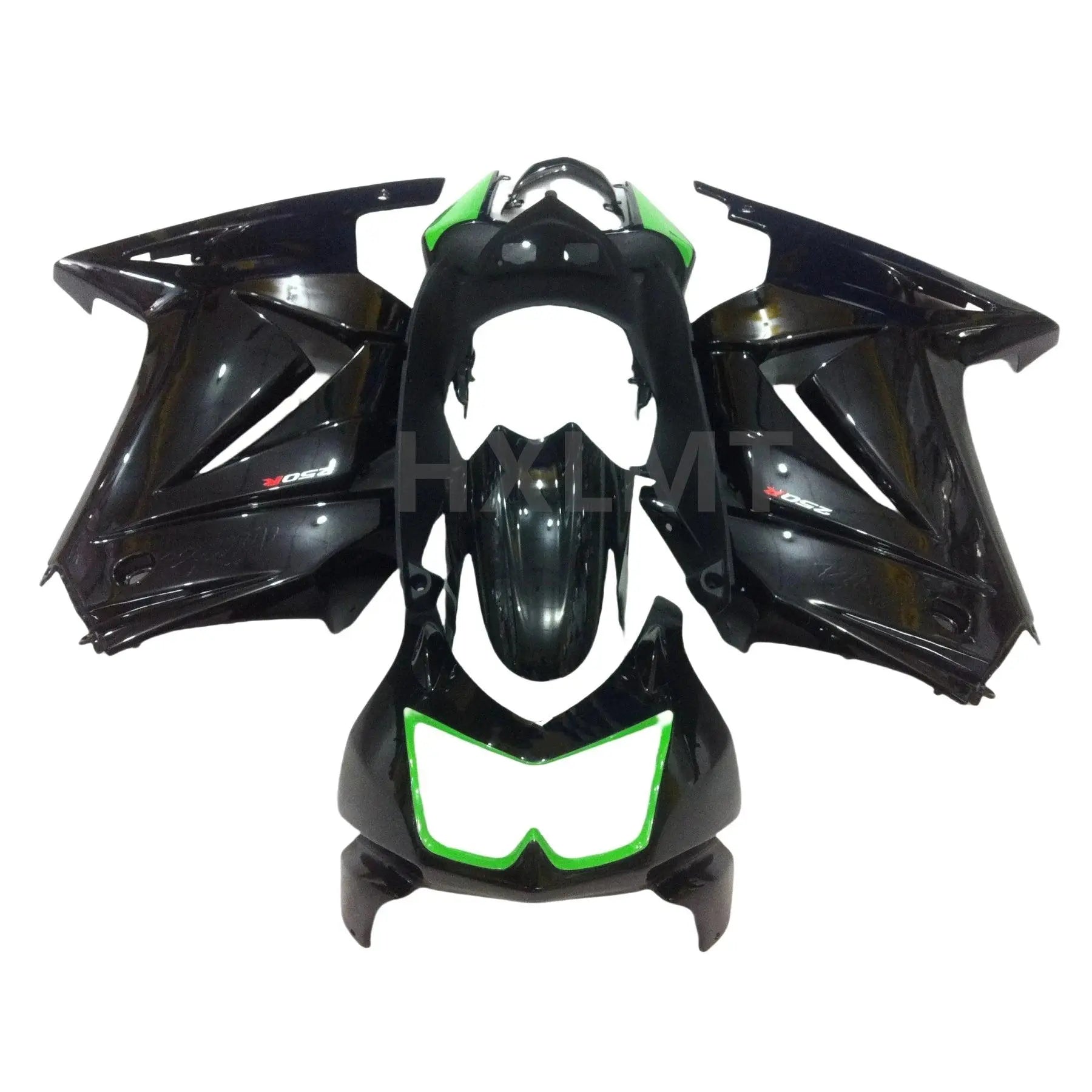 Blue Front Upper Fairing Headlight Cowl Nose Panlel Fit For Kawasaki Ninja 250R EX250 2008 2009 2010 2011 2012 Accessories - HXLMOTOR