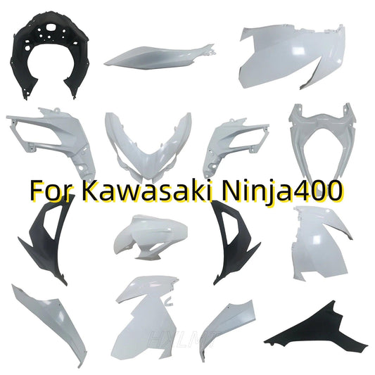 Motorcycle For Kawasaki Ninja 400 Ninja400 2018 - 2019 - 2023 Left Right Tail Fairing Kits Bodywork Unpainted Plastic Parts HXLMOTOR