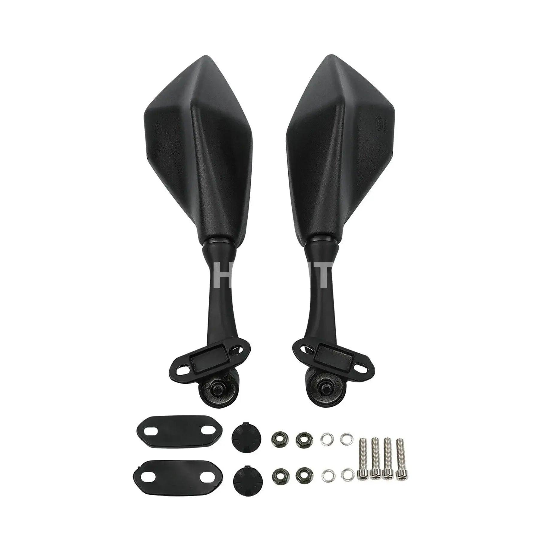 Racing Motorcycle Mirrors Sport Bike Rear View Mirror For Kawasaki Ninja 300 Ex300 Ninja 400 Ninja 250sl ZX-6R ZX636 ZX6R HXLMOTOR