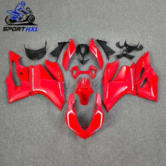 New ABS Motorcycle Fairings kit Fit For Ducati 899 panigale 2012 2013 2014 2015 Custom Red White