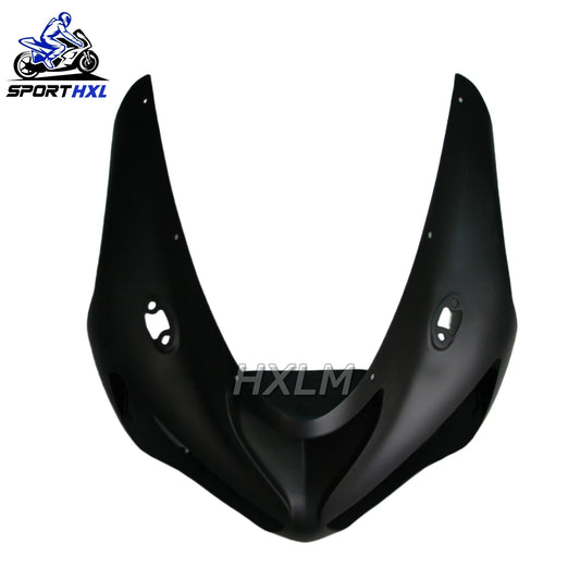 Front Nose Headlight For Ninja ZX-6r 2005 - 2006 Black Bodywork ZX6r 636 2006 Plastic Fairings for Kawasaki ZX6r 06 no pain