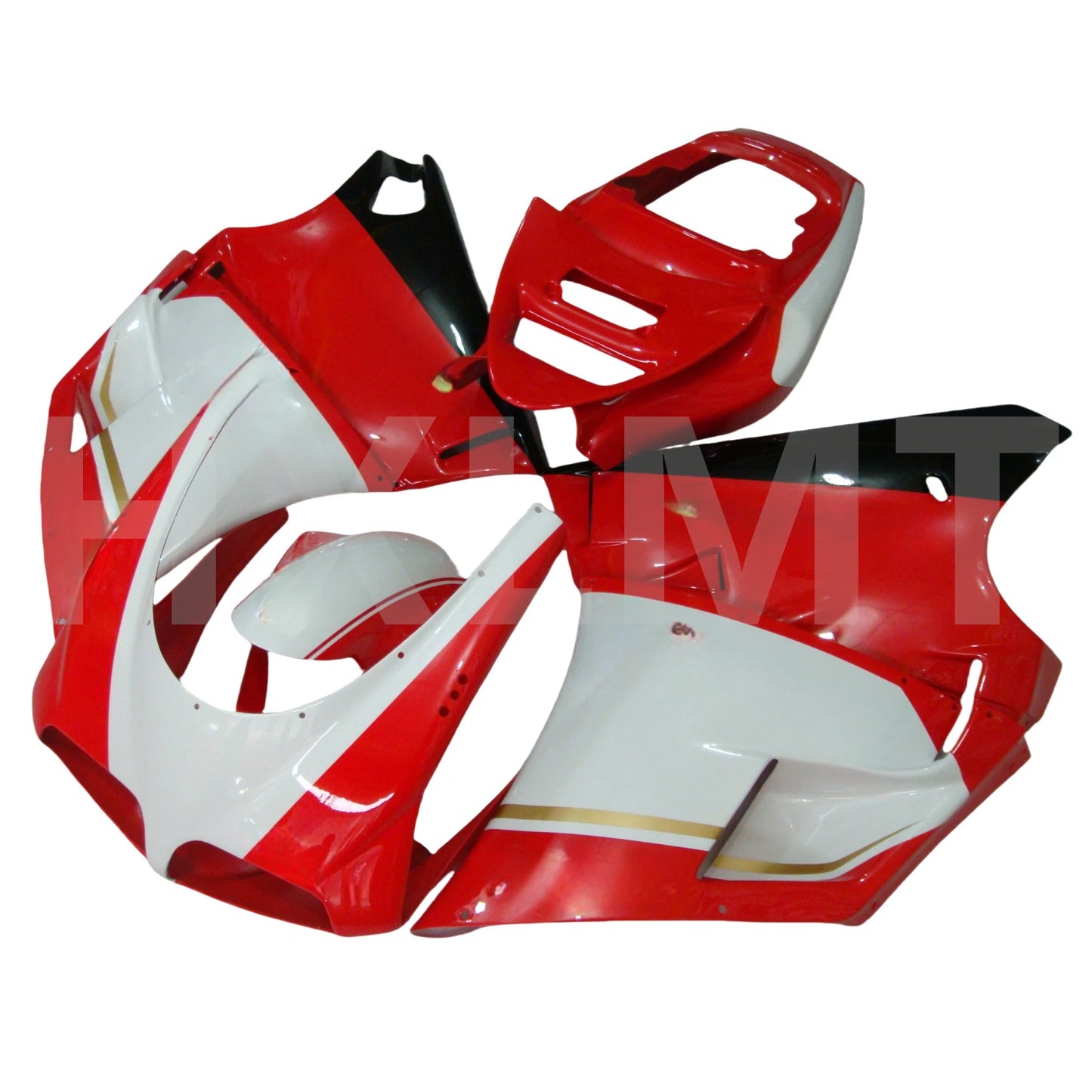 Motorcycle Fairing Kit For DUCATI 996 1993 1994 1995 1996 1997 1998 1999-2005 Unpainted Fairing Components Bodywork Kit Fit HXLMOTOR