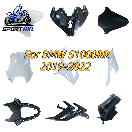For BMW S1000RR S1000R R 2019 2020 2021 2022 Motorcycle Fairings Kit Fit High Quality Injection Body Kit Unpainted Accessories