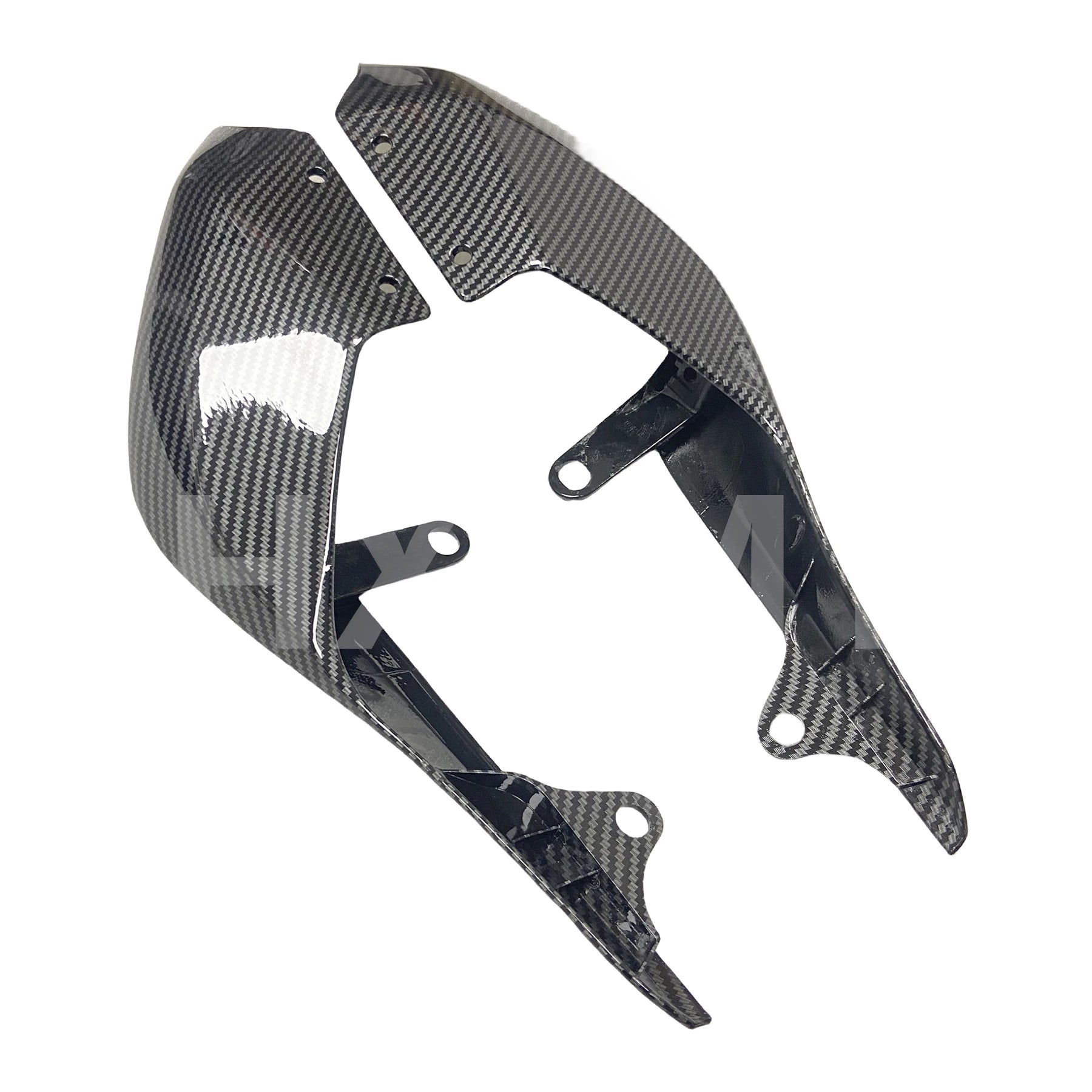 For Yamaha MT-07 Mt 07 2021 2022 2023 Motorcycle Rear Side Cover Fairing ABS Plastic Carbon Fiber Body Kit HXLMOTOR