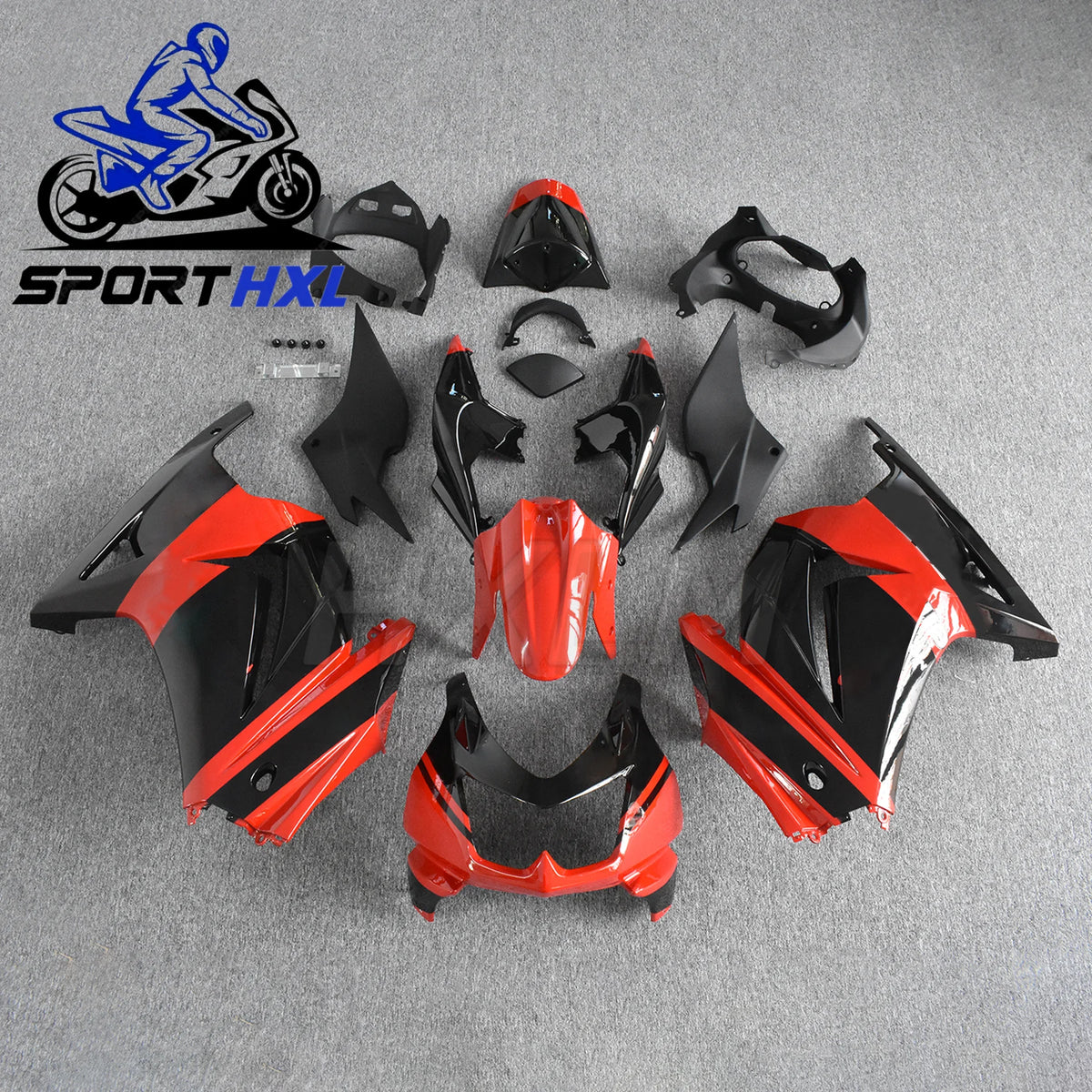 Fairing Kit Full Fairing Kit For Kawasaki Ninja250 EX250 ZX250 2008-2012 Bodywork Fairing Bodywork Fairing Kit ABS Injection