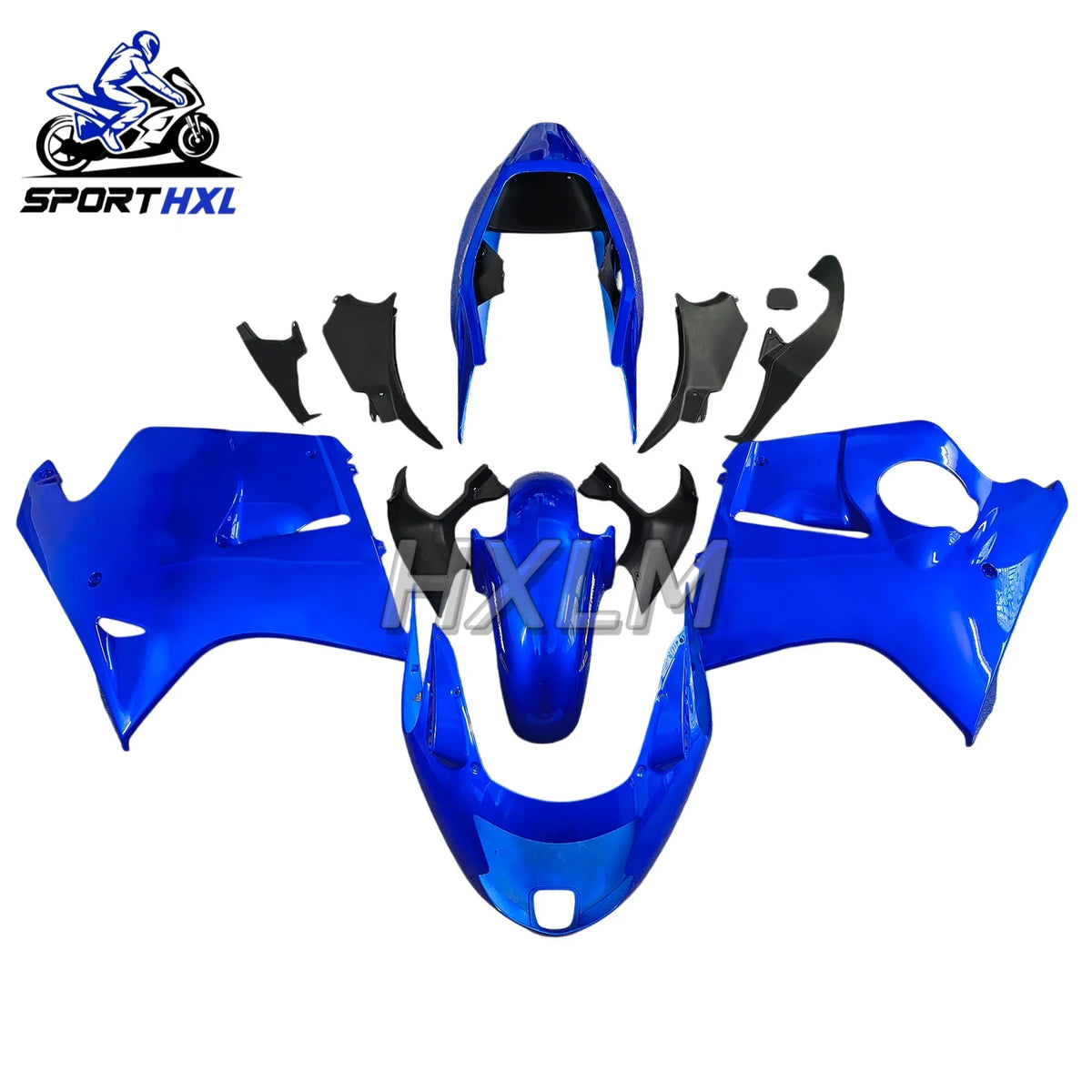 ABS Plastic Fairings Kit Aftermarket Body Panels For CBR 1100XX Super Blackbird 1996 1997 1998-2007 Sport Bike Bodywork Parts