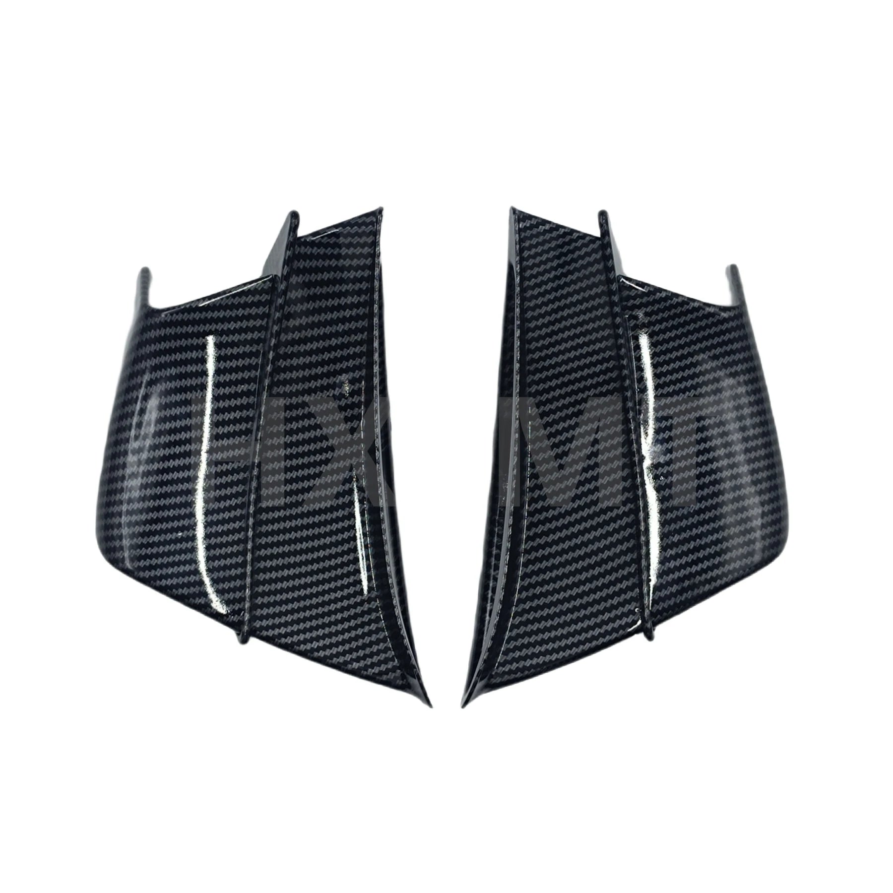 Motorcycle Front Fairing Side Winglets Air Deflector Matte black Side Cover For DUCATI Panigale V4S V4R V4 2018 2019 2020 2021 HXLMOTOR