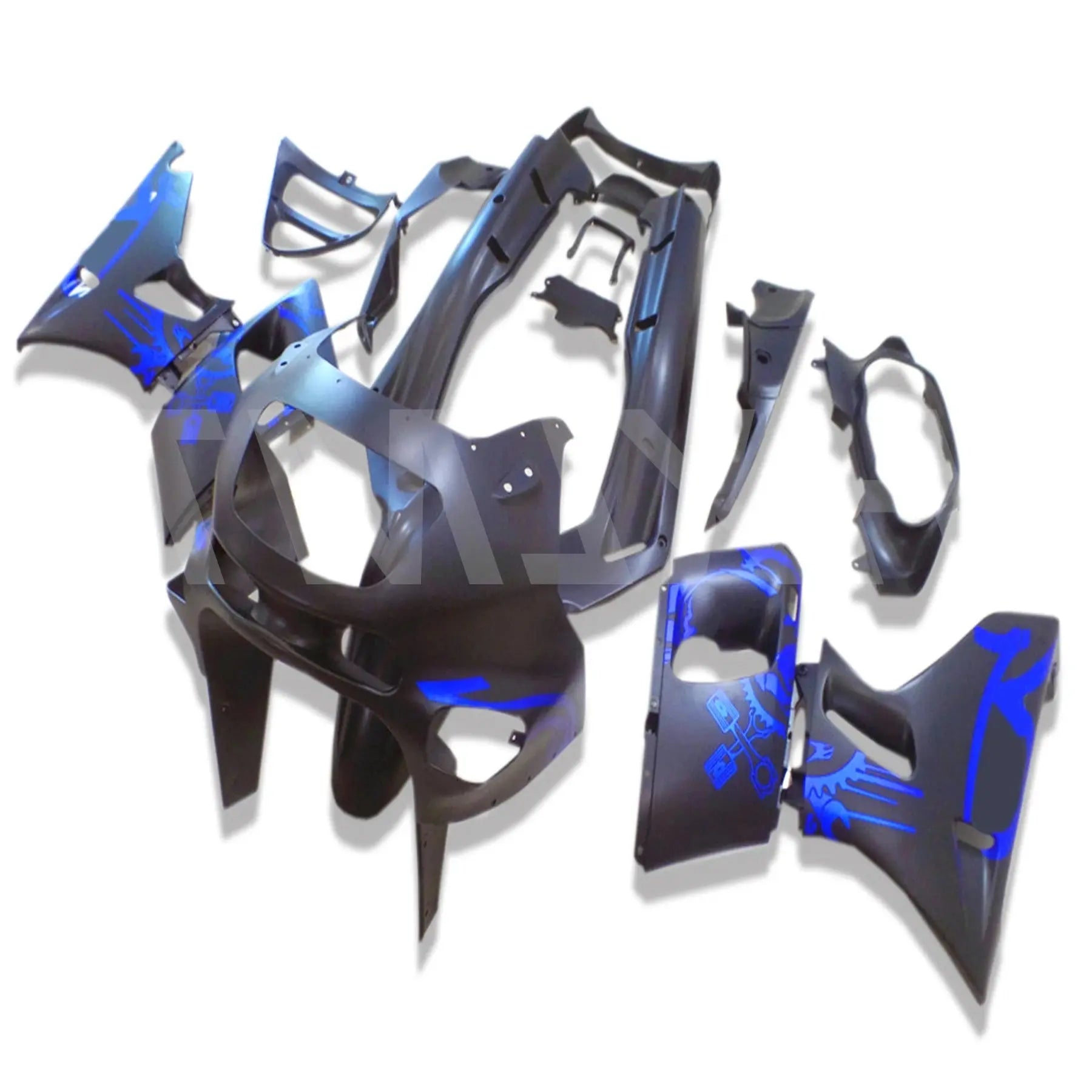 Best Motorcycle Fairings For KAWASAKI NINJA ZZR400 1993-2007 ZZR 400 93-07 ZZR-400  Injection High Quality Bodywork HXLMOTOR