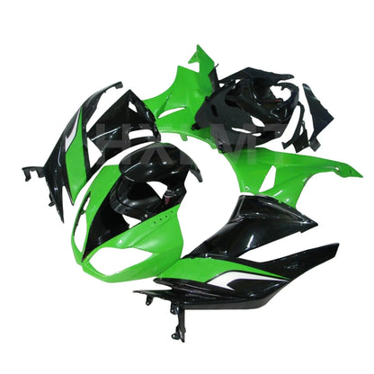 Zx6r 09 10 Fairings Ninja Zx-6r 2009 Body Kits for Kawasaki Zx6r 2009 - 2012 Motorcycle Fairing Pure Black HXLMOTOR