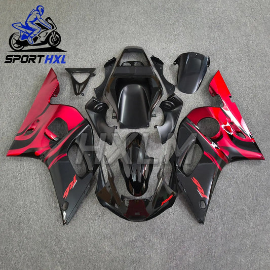 Motorcycle Accessories For YAMAHA YZF-R6 R6 1998 1999 2000 - 2002 Carbon Fiber Retrofit Parts Fairing Fenders Panels Cover Kits