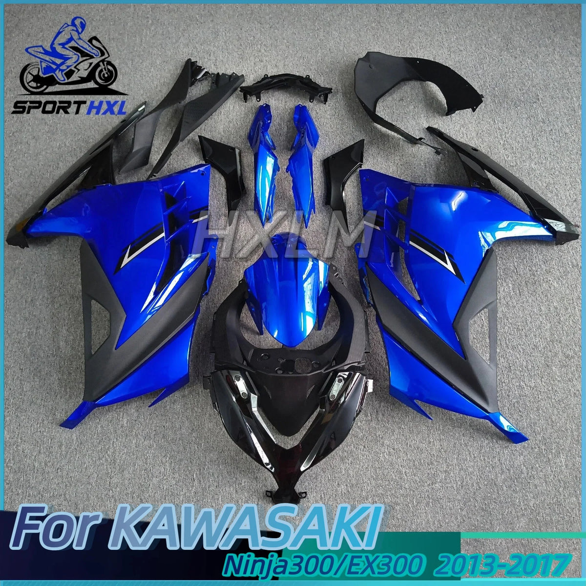 High Quality Motorcycle Fairing Kit For Ninja 300 Ninja300 EX300 ZX300R 2013 2014 2015 2016 2017 ABS Injection Bodywork Fairings