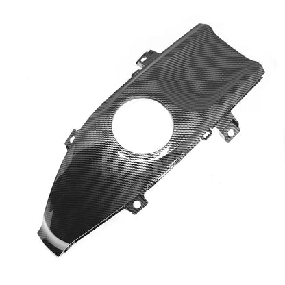 Carbon Fiber Motorcycle Fuel Tank Cover Gas Protection Front Tank Side Mid Cover Frame Fairing Cowl For YAMAHA YZF R7 2021-2023 HXLMOTOR