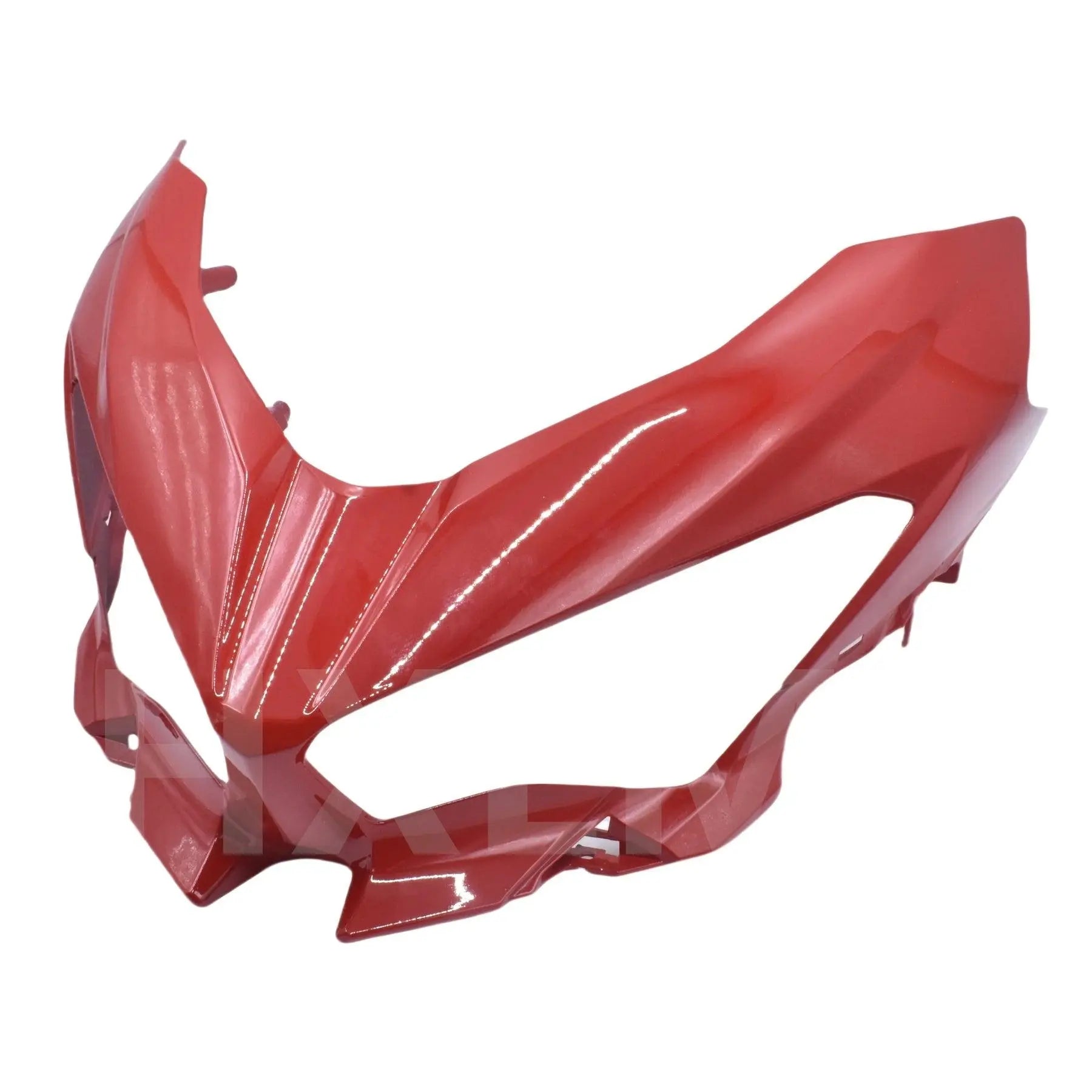 Motorcycle Front Headlight Fairing Bracket Carbon Fiber Front Nose Headlight Cover Fairing fit for KAWASAKI NINJA 400 2018-2023 HXLMOTOR