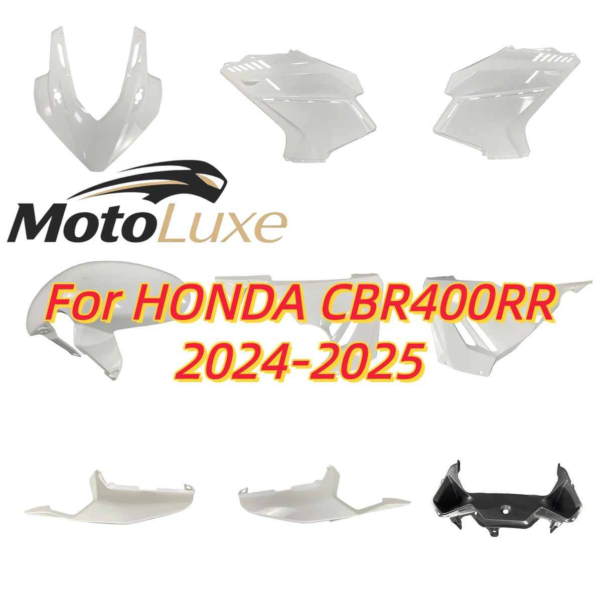 for HXLMotor Motorcycle For CBR400RR 2024-2025 for CBR400 RR Full Fairing Kit Injection Bodywork
