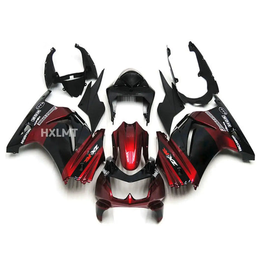 New ABS Motorcycle Fairing Kits Fit For Ninja Ex 300 ninja300 2008 2009 2010 2011 2012 EX300 ZX300R Bodywork Full Fairings Kit HXLMOTOR