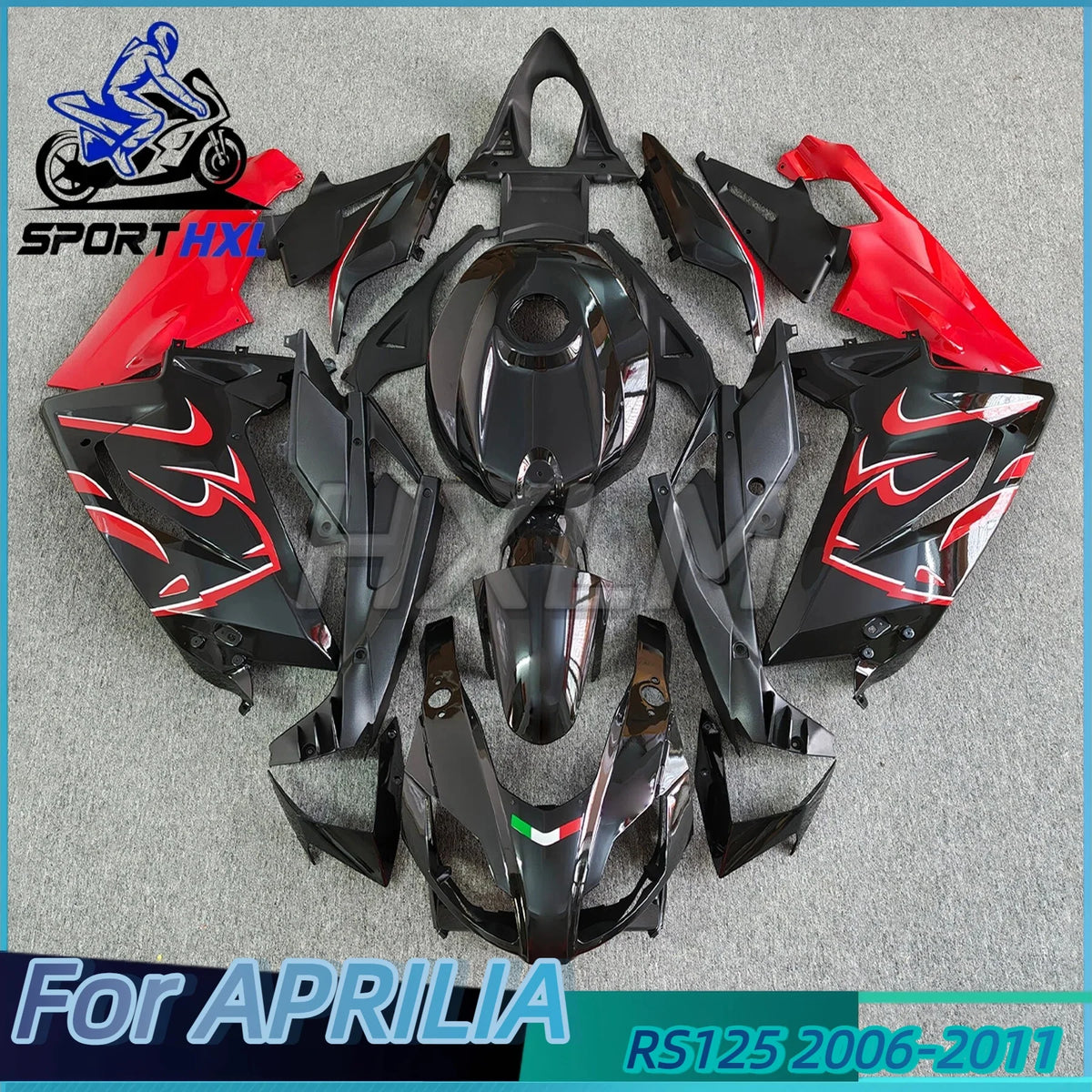 For Aprilia RS4 RS125 2006 - 2011 ABS Fairing Kit Components Bodywork Injection Molding Cowling RS 125 RS-125 06 07 08 09 10 11