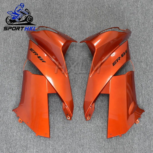 Plastic Head Cowl Kits for Kawasaki Ninja650 ER6F ER-6F 2009 09 2011 10 Nose Headlight Cover Top Front Panel Head Fairing Upper