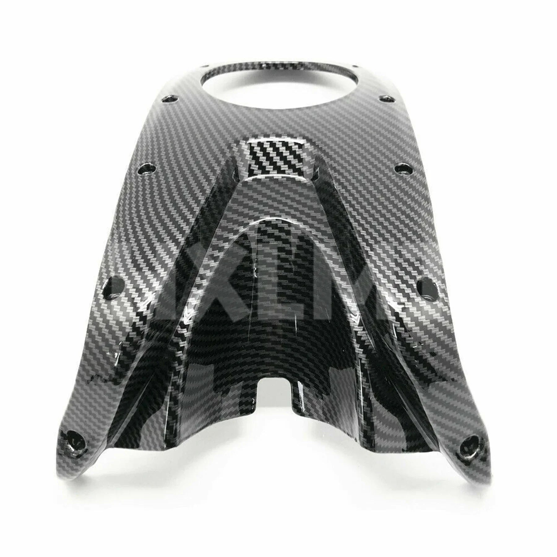Motorcycle Accessories Carbon Fiber Fuel Tank Upper and Lower Cover for DUCATI Monster 696 796 1100 2008-2012 2014 ABS Plastic HXLMOTOR