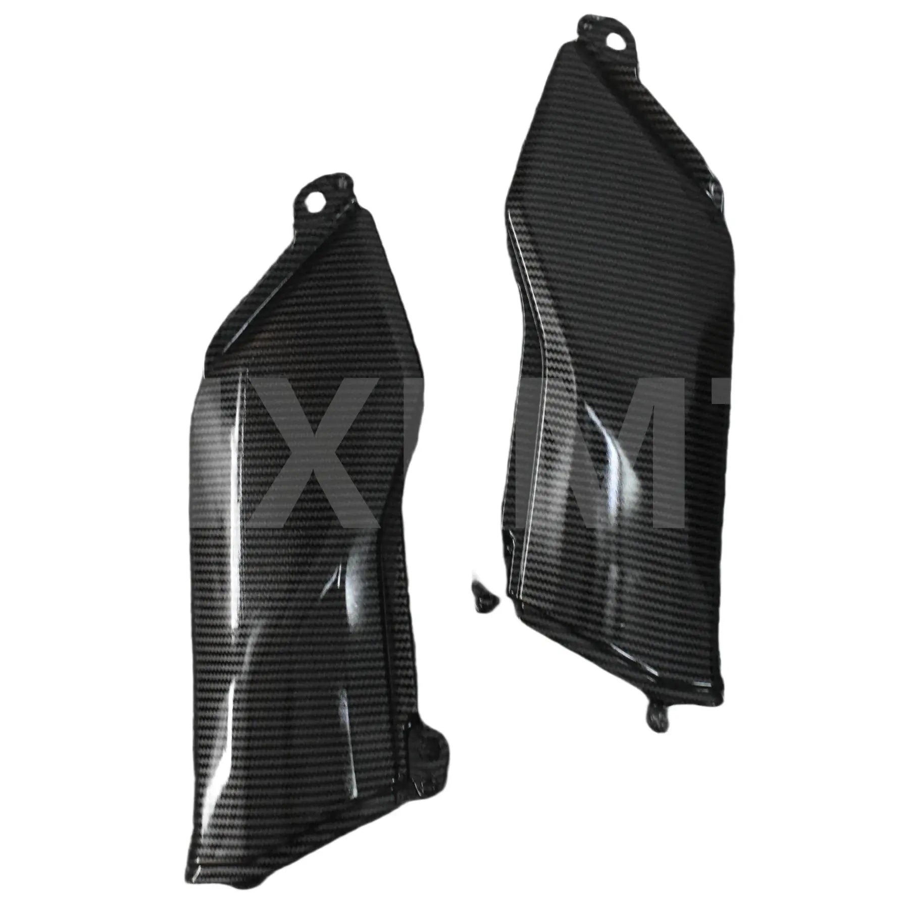 Motorcycle Fuel Tank Lower Side Plate Fairing Is Applicable For KAWASAKI Z90017 18 19 20 21 23 22 Carbon Fiber Paint HXLMOTOR