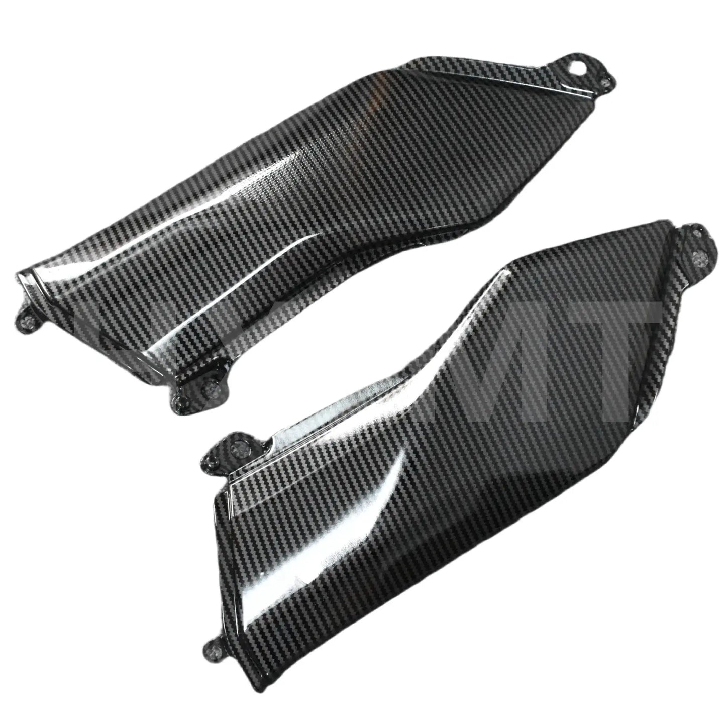 Motorcycle Fuel Tank Lower Side Plate Fairing Is Applicable For KAWASAKI Z90017 18 19 20 21 23 22 Carbon Fiber Paint HXLMOTOR