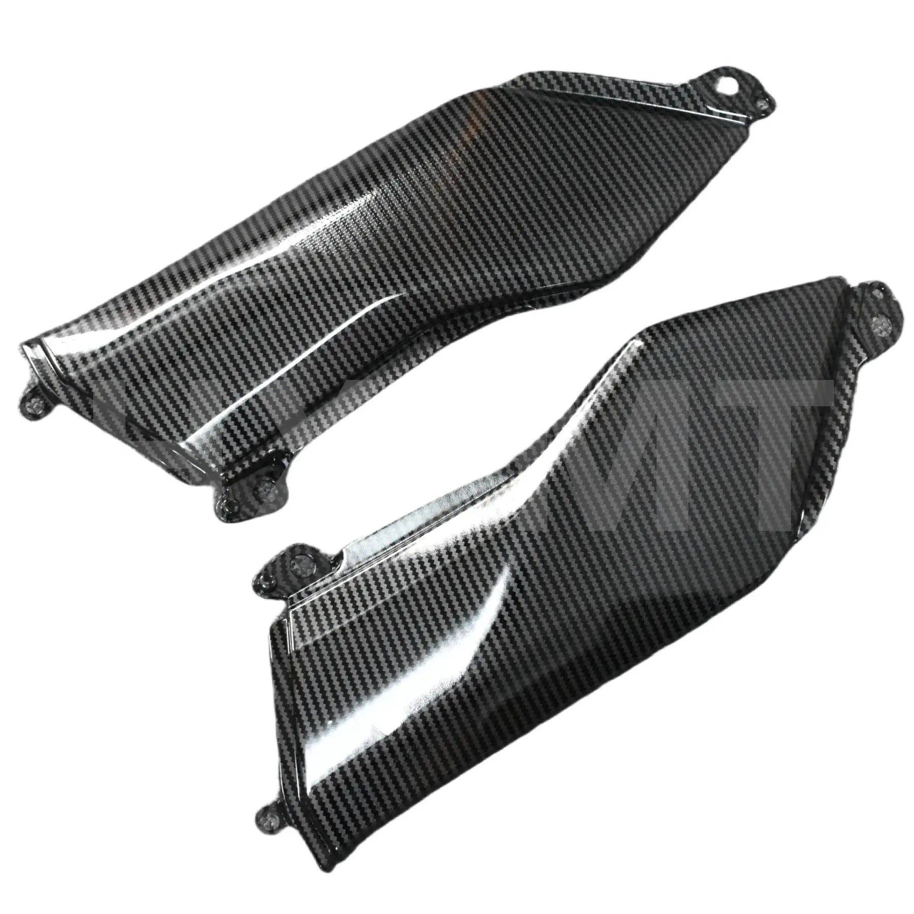 Motorcycle Fuel Tank Lower Side Plate Fairing Is Applicable For KAWASAKI Z90017 18 19 20 21 23 22 Carbon Fiber Paint HXLMOTOR