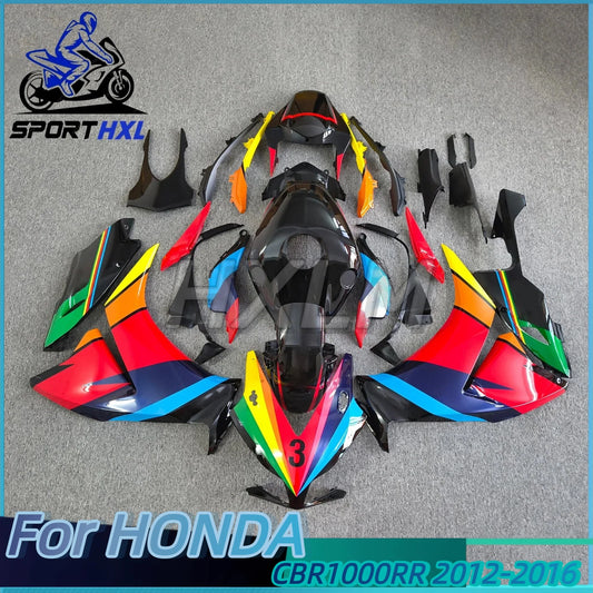 Motorcycle Fairing Kit For Honda CBR1000R 2012 2013 2014 2015 2016 CBR 1000RR 12-16 ABS Plastic Rainbow Bodywork Set