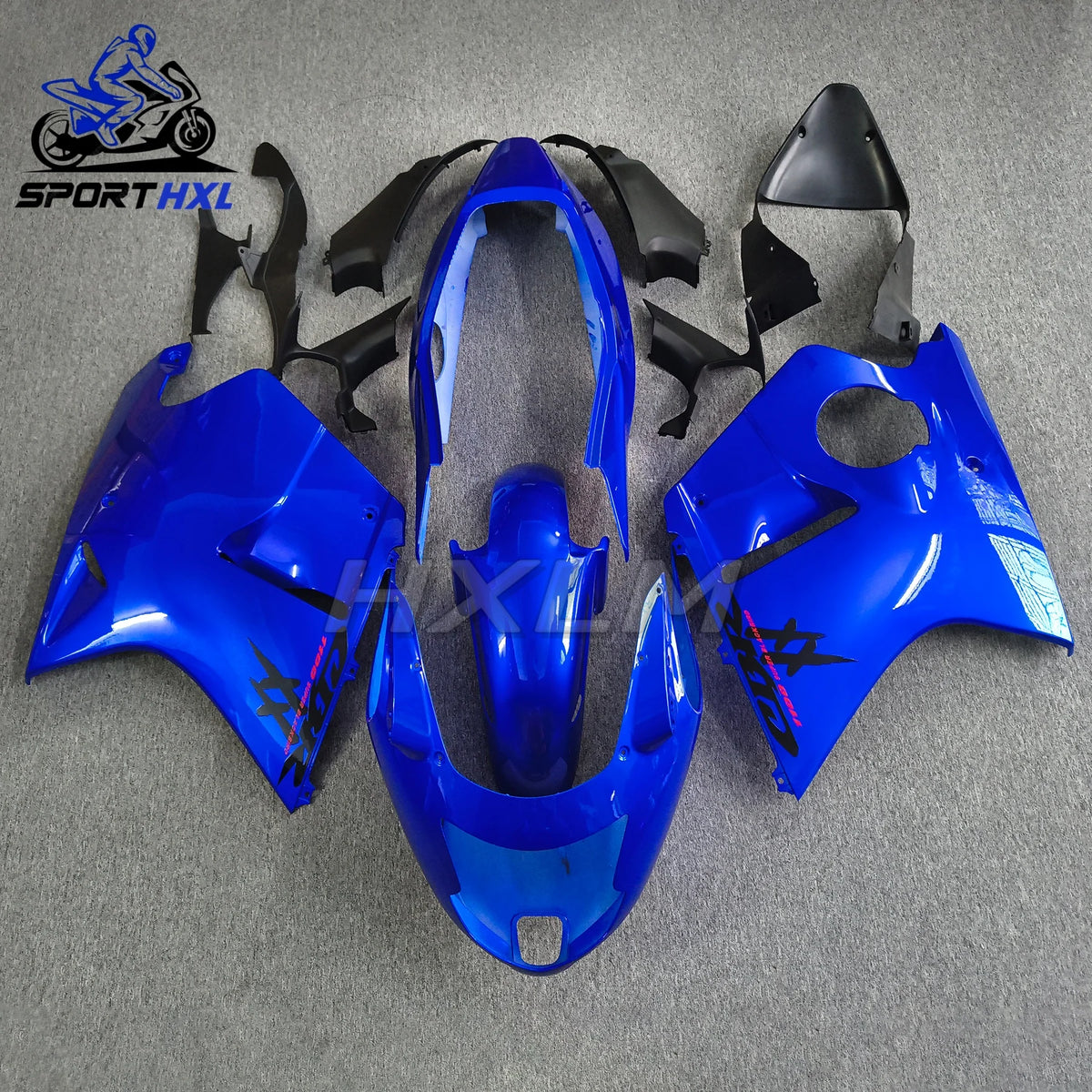 Motorcycle Moto Bike ABS Plastic Bodywork Full Fairing Kit For 1996 To 2007 For HONDA CBR1100XX CBR1100 Blackbird CBR Black Gold