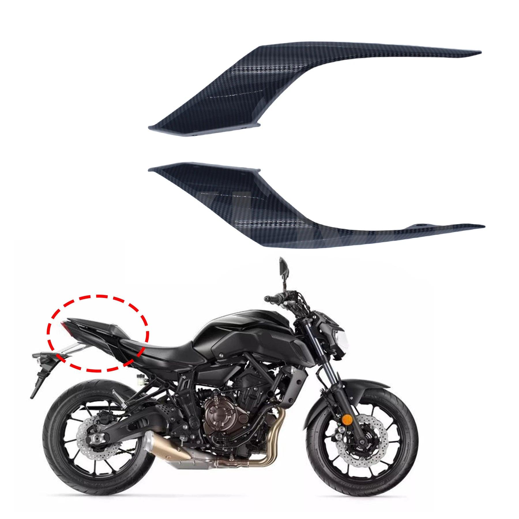 Fit For YAMAHA MT-07 FZ-07 MT07 FZ07 2018 19 2020 Motorcycle Rear Passenger Position Side Cover Rear Tailgate Side Panel Fairing HXLMOTOR