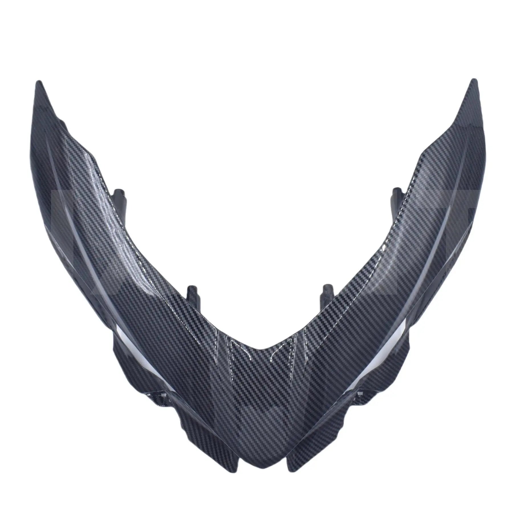 Front Head Upper Nose Fairing Headlight Deflector Plate Shroud Cover Cowling For Ninja400 NINJA250 2018 2019 2020 2021 2022 2023 HXLMOTOR
