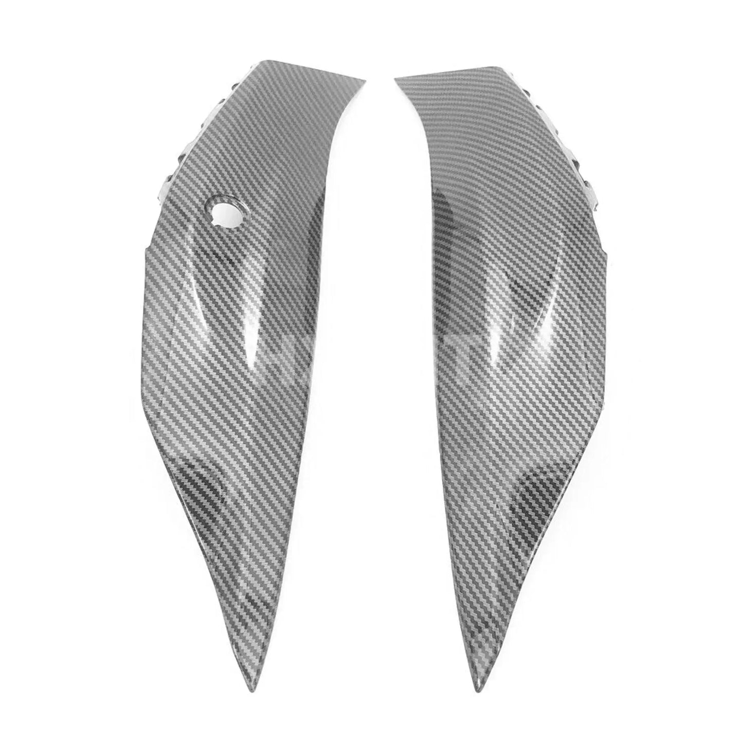 Motorcycle Carbon Fiber Rear Tail Seat Side Panels Cover Cowl For KAWASAKI NINJA ZX10R ZX 10R 2016-2020 Motorbike Seat Fairing HXLMOTOR