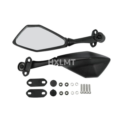 Racing Motorcycle Mirrors Sport Bike Rear View Mirror For Kawasaki Ninja 300 Ex300 Ninja 400 Ninja 250sl ZX-6R ZX636 ZX6R HXLMOTOR