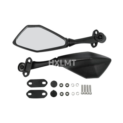 Racing Motorcycle Mirrors Sport Bike Rear View Mirror For Kawasaki Ninja 300 Ex300 Ninja 400 Ninja 250sl ZX-6R ZX636 ZX6R HXLMOTOR