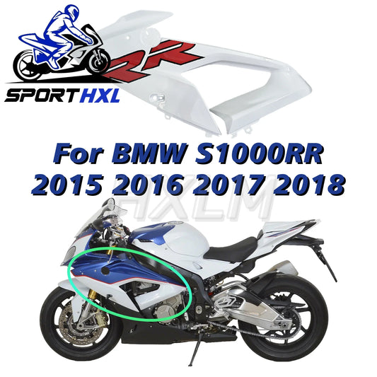 Suitable For BMW S1000RR 2015 2016 2017 2018 Side fairing Side protector Side panel Side cover ABS Injection Set