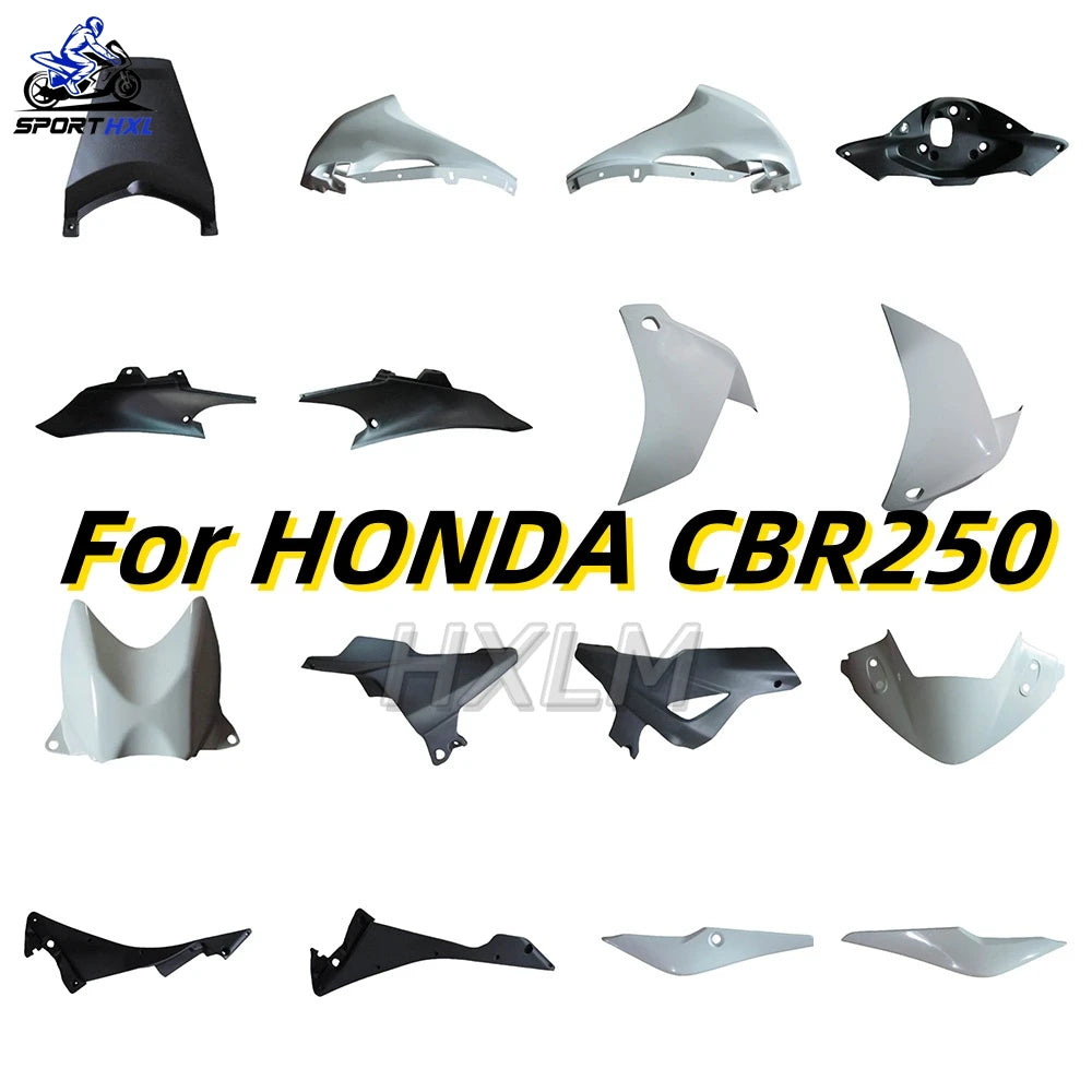 New Fairings Whole Vehicle Body Kit Complete External Member Cowling For HONDA CBR 250 2011 Unpainted HXLMOTOR
