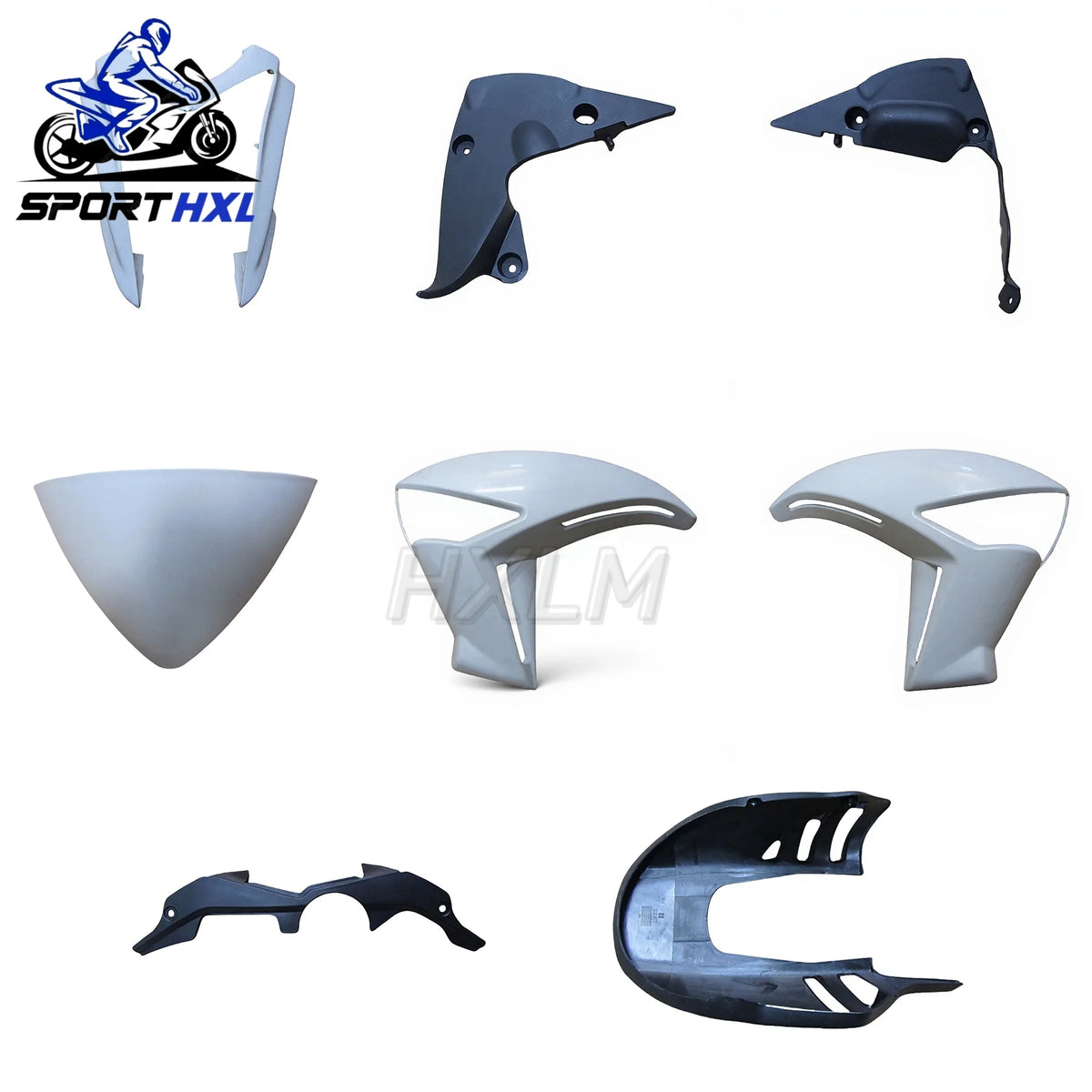ABS Motorcycle Vivid Black Fairing Spoilers Cover For kawasaki ER6N 2009 2010 2011 FULL