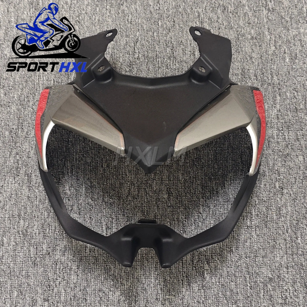 Titanium Black Front Nose Headlight Surround Fairing For Kawasaki Z650 Z 650 2020 2021 2022 2023