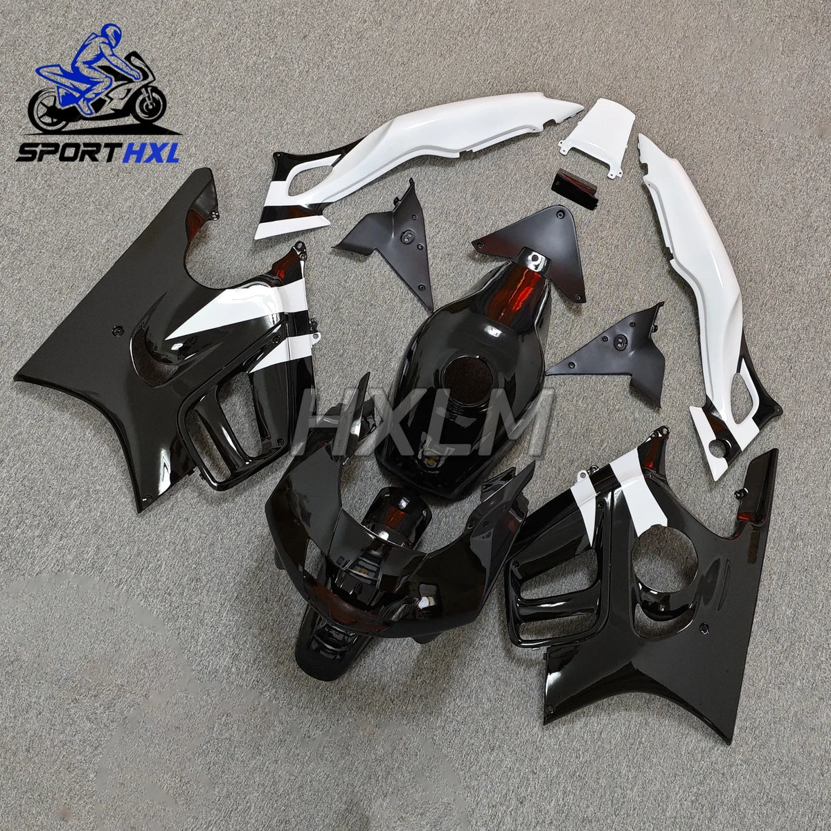 Motorcycle Complete Fairing Kit ABS Injection For Honda CBR600RR F3 97 98 Bodywork Fairings Black White