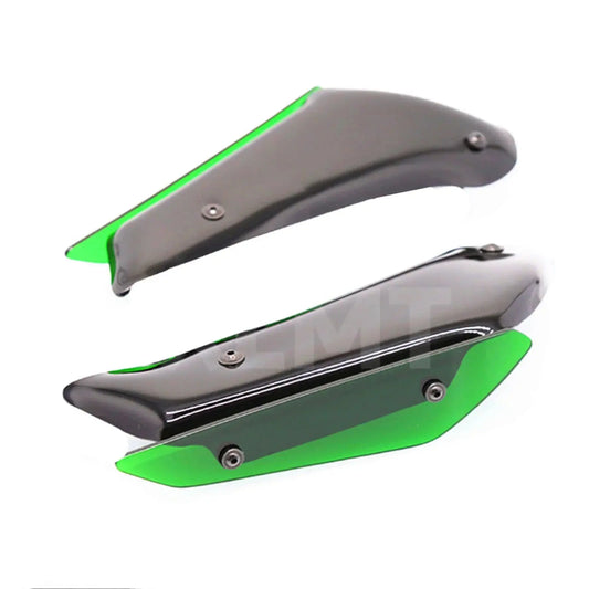 For KAWASAKI ZX10R ZX-10R 2011-2020 2019 2018 2017 2013 Motorcycle Fairing Parts Aerodynamic Wing Kit Fixed Winglet Fairing Wing HXLMOTOR