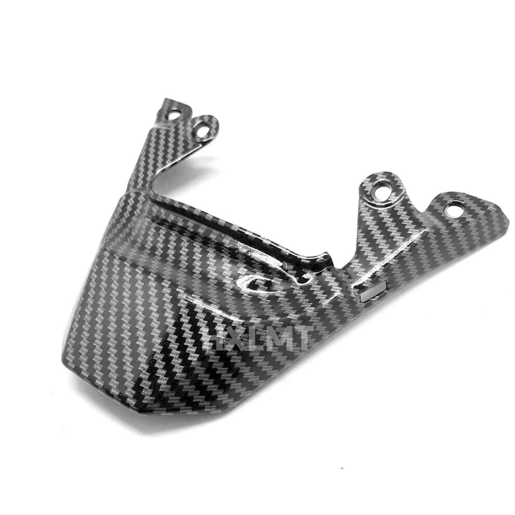 Fit For KAWASAKI ZX6R ZX-6R 2019 2020 2021 Carbon Fiber Color Rear Seat Tail Light Cover Fairing Cowl HXLMOTOR