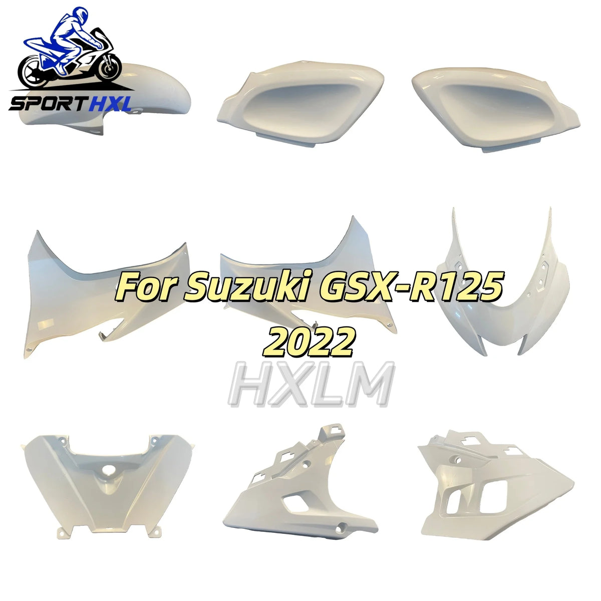 Unpainted Motorcycle Fairing Kit fit For SUZUKI GSX-R 125 GSX125 2022 Fairings ABS Plastic Bodywork Full Fairings