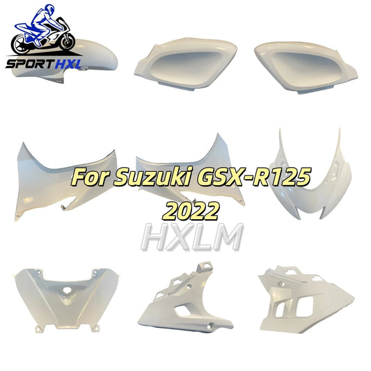 Motorcycle Fairing Injection Mold Painted ABS Plastic Bodywork Kit Set For SUZUKI GSX-R 125 GSXR125 2022 Accessories