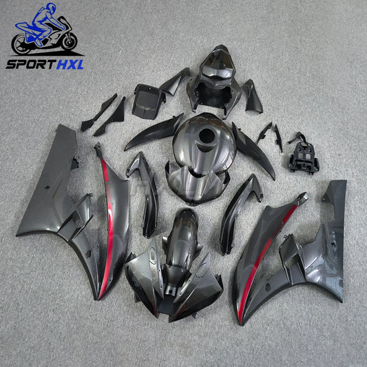 The ABS Injection Mold New ABS Whole Fairings Kit Fit for YAMAHA YZF-R6 R6 06 07 2006 2007 Bodywork Set Black Red White